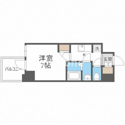 ＷＯＲＶＥ大阪本町の物件間取画像